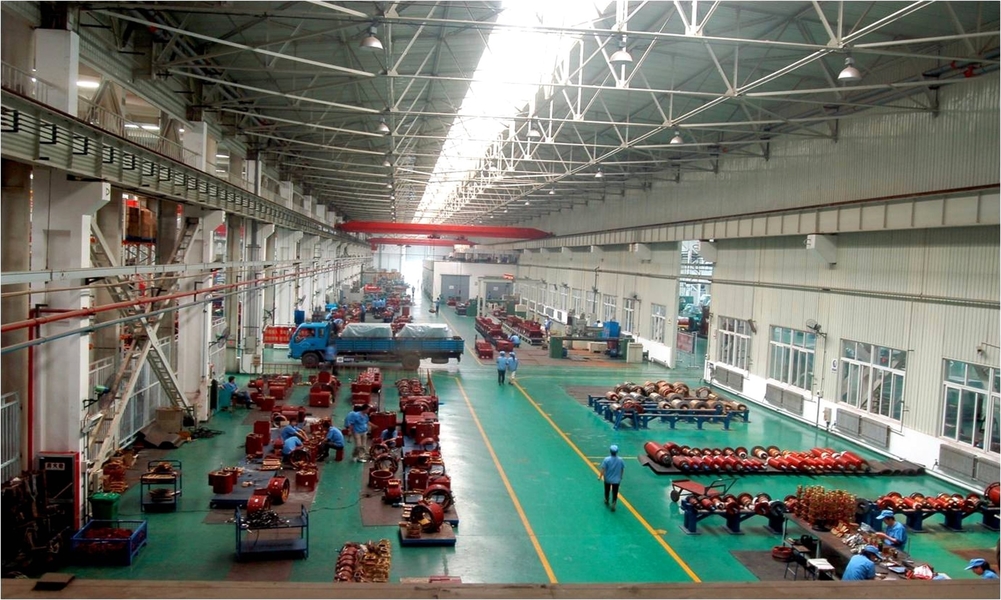 Xi'an Simo Motor Co., Ltd. línea de producción del fabricante